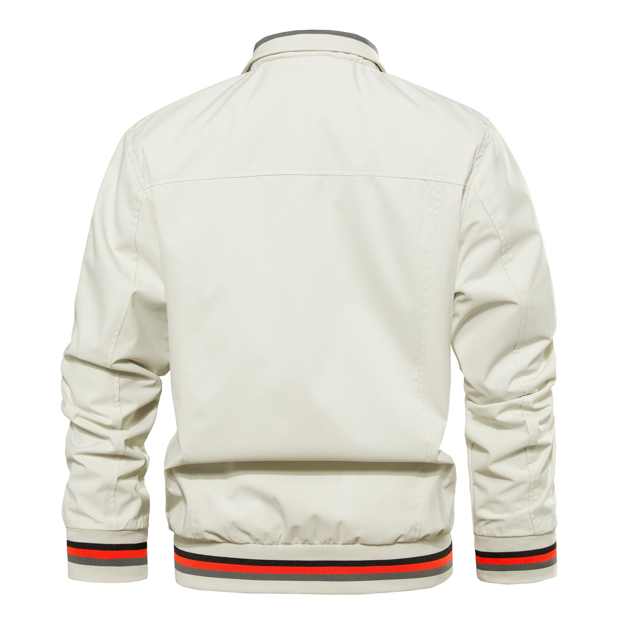 Men's Jacket Lightweight Casual Windbreaker Spring Fall Zip Up Coat