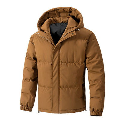 Winter Loose Hooded Cotton-padded Jacket Thickened Coat